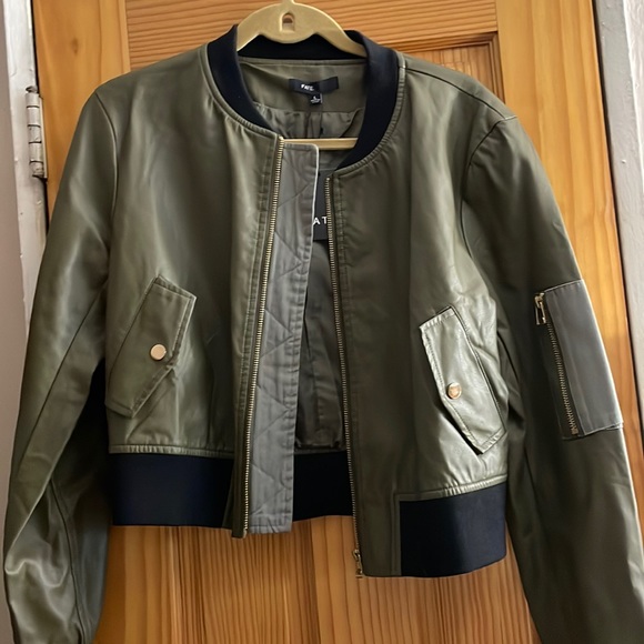 Short Bomber Jacket - Picture 1 of 5